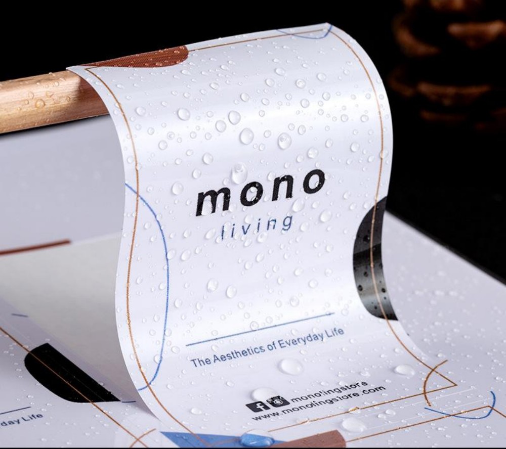 Company Profile Printing - Op maat gemaakt PVC waterdicht zelfklevend