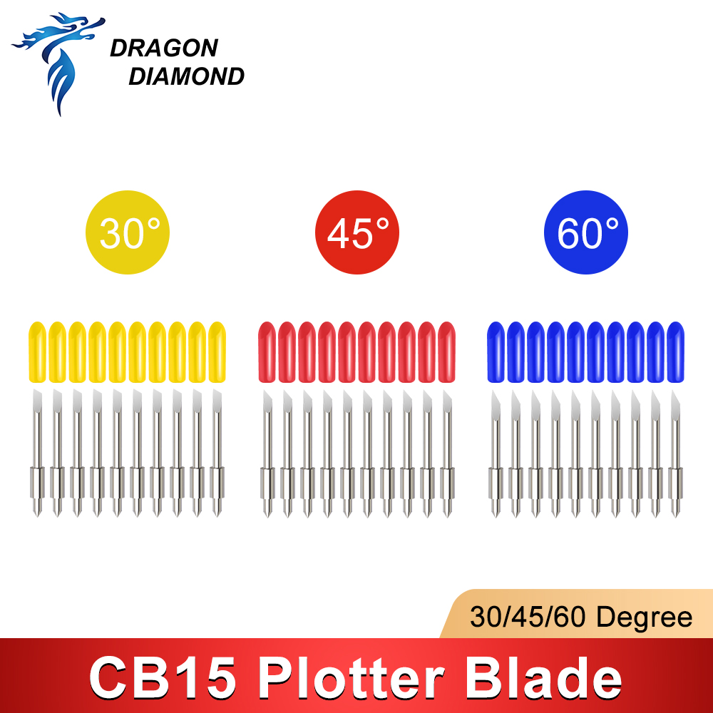 Cutting Plotter Blade - DRAGON DIAMOND 5 STKS 30/45/60 Graden