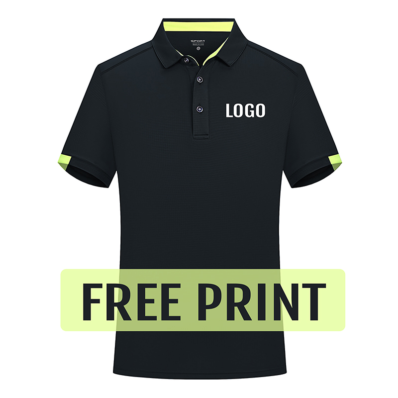 Company Profile Printing - Zomer Sneldrogende Polo 'S Gratis Bedrukt