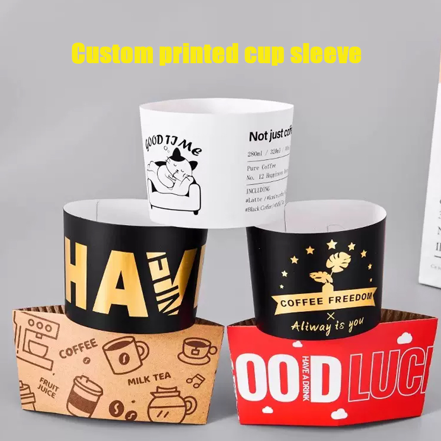 Company Profile Printing - Op Maat Bedrukte Cup Mouwen Koude