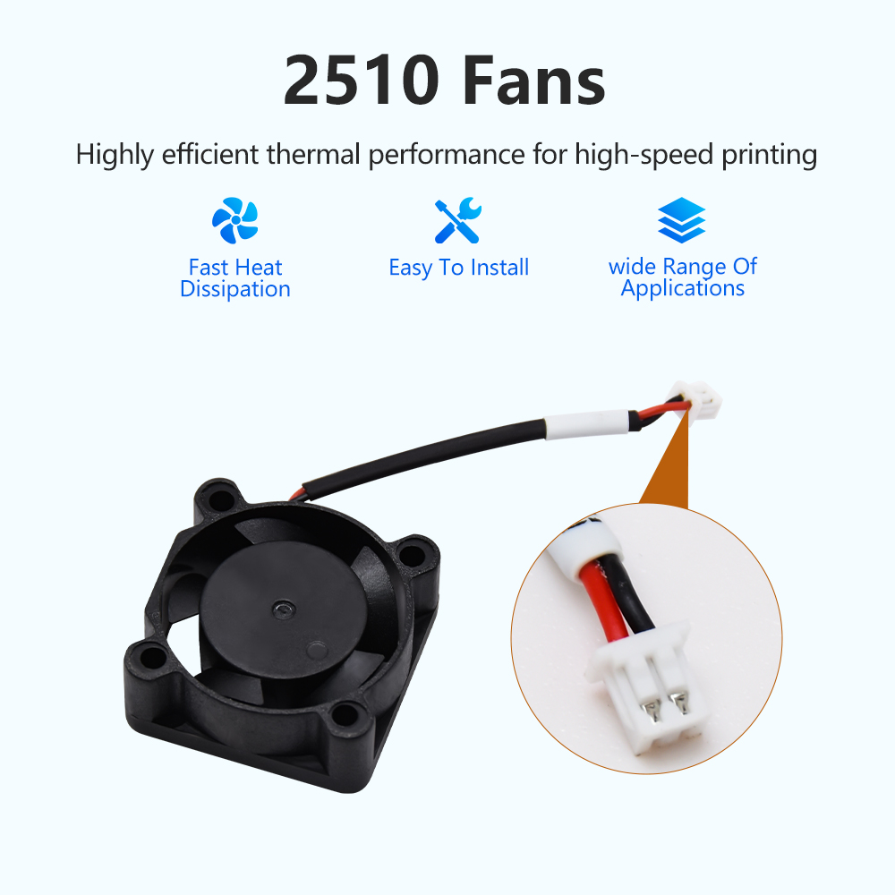 Kogellager 2510 Fan voor Ender - Creality Printer K1 recensie en prijs