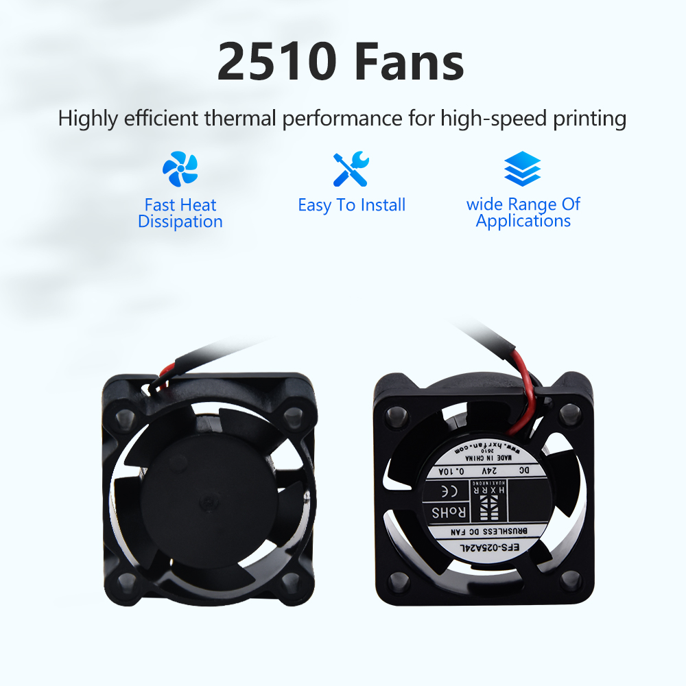 Kogellager 2510 Fan voor Ender - Creality Printer K1 recensie en prijs