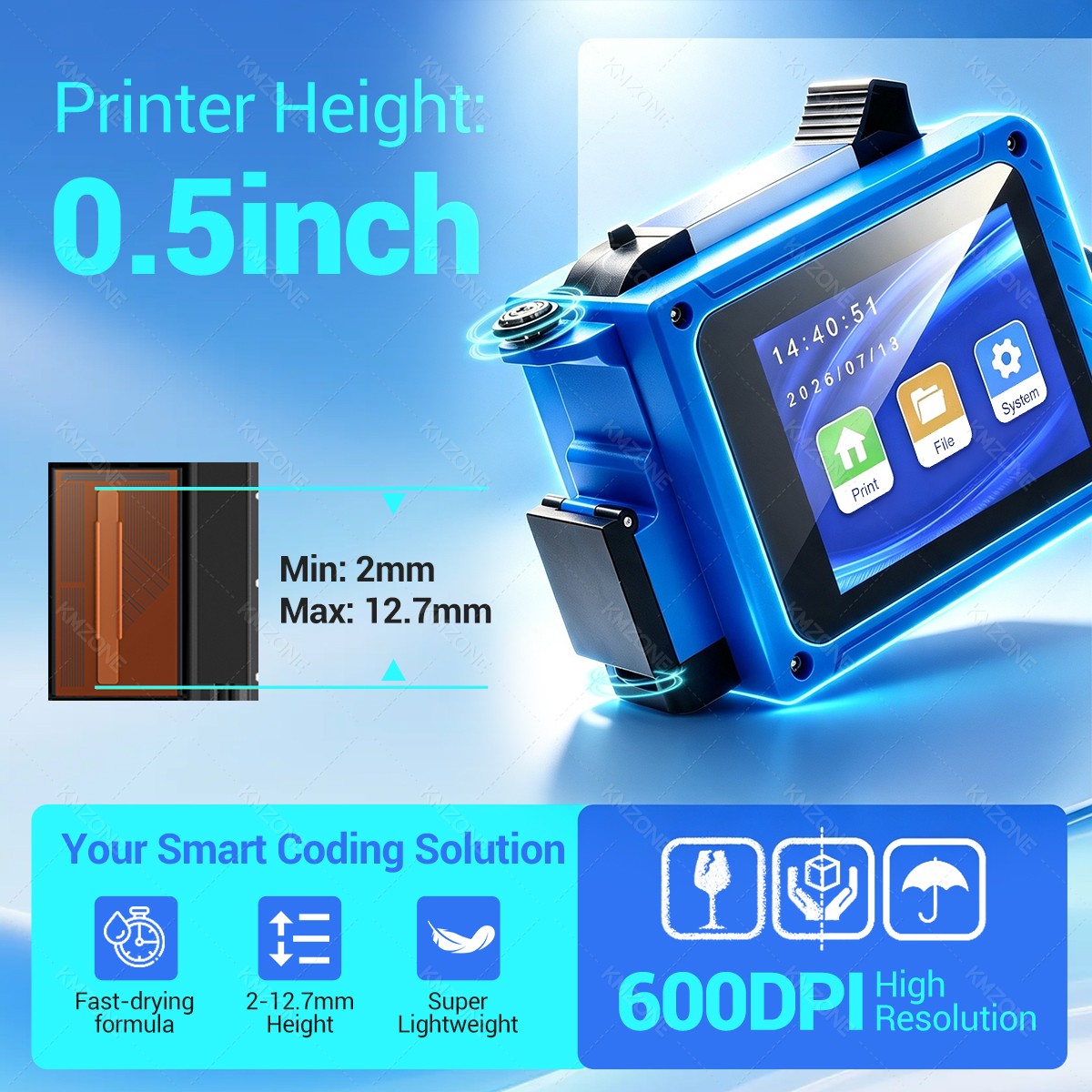 12,7 mm Inkjet Transfer Printe - Commercial Printing Network recensie en prijs