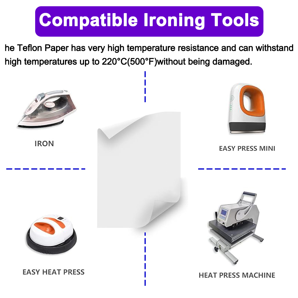 Teflonning Hittebestendig Papi - Heat Press Teflon Sheet recensie en prijs