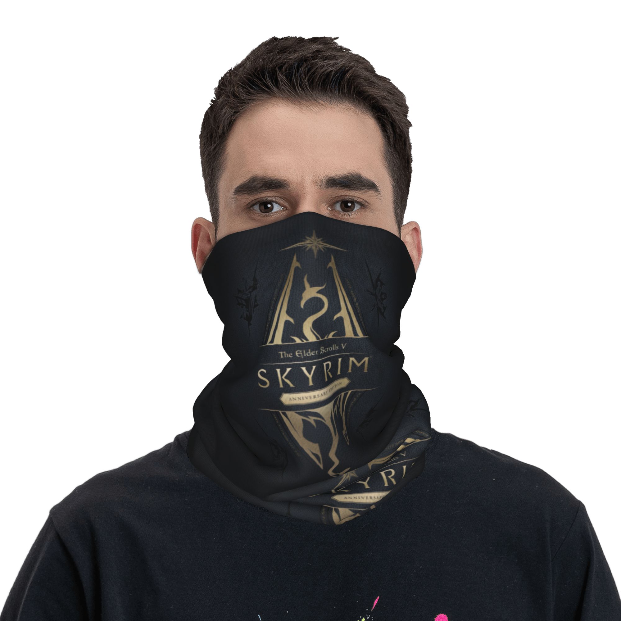 Aangepaste Skyrim Logo Bandana - Company Profile Printing recensie en prijs