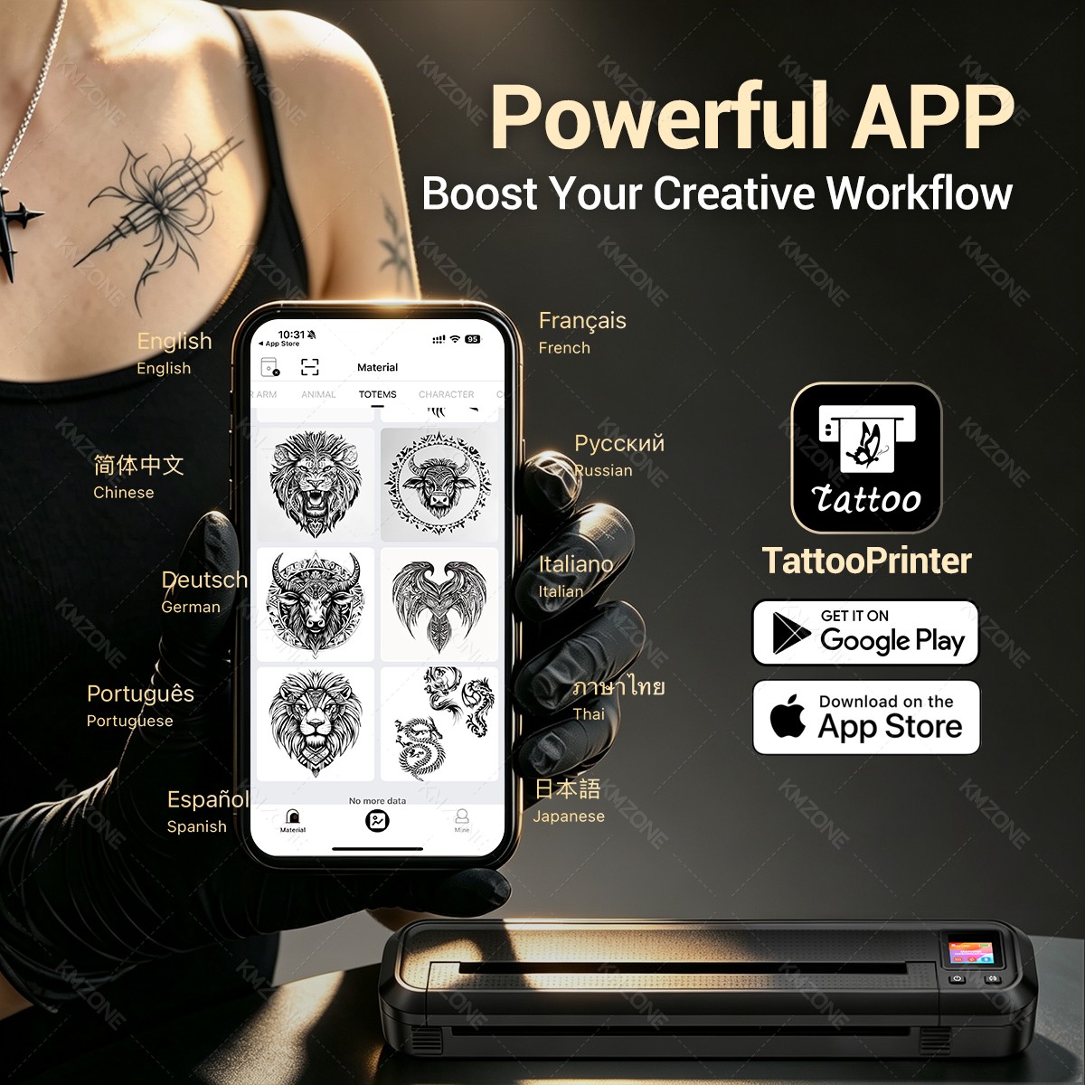 Schermweergave A4 Tattoo Trans - Commercial Printing Network recensie en prijs