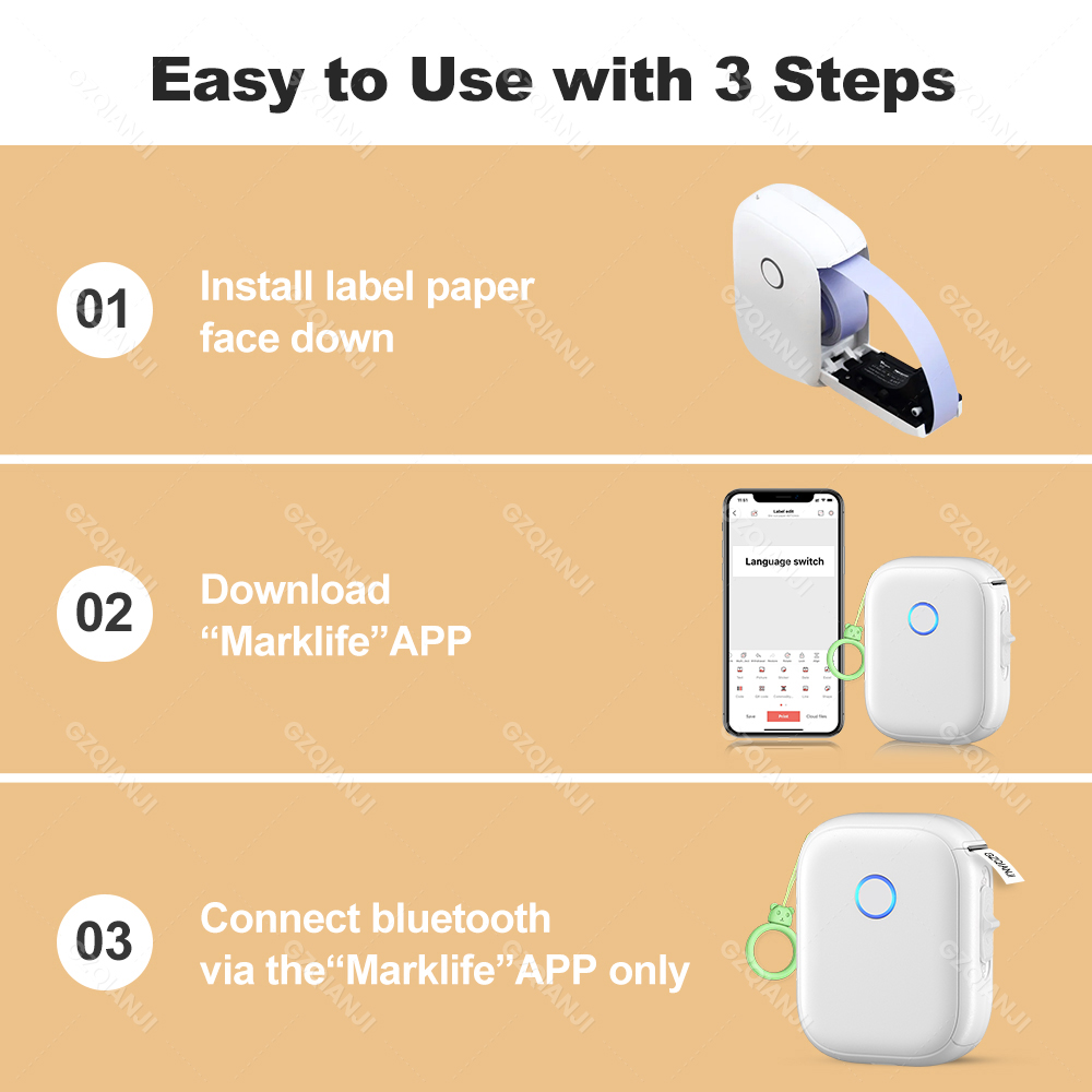Marklife P12 thermische labelp - Commercial Printing Network recensie en prijs