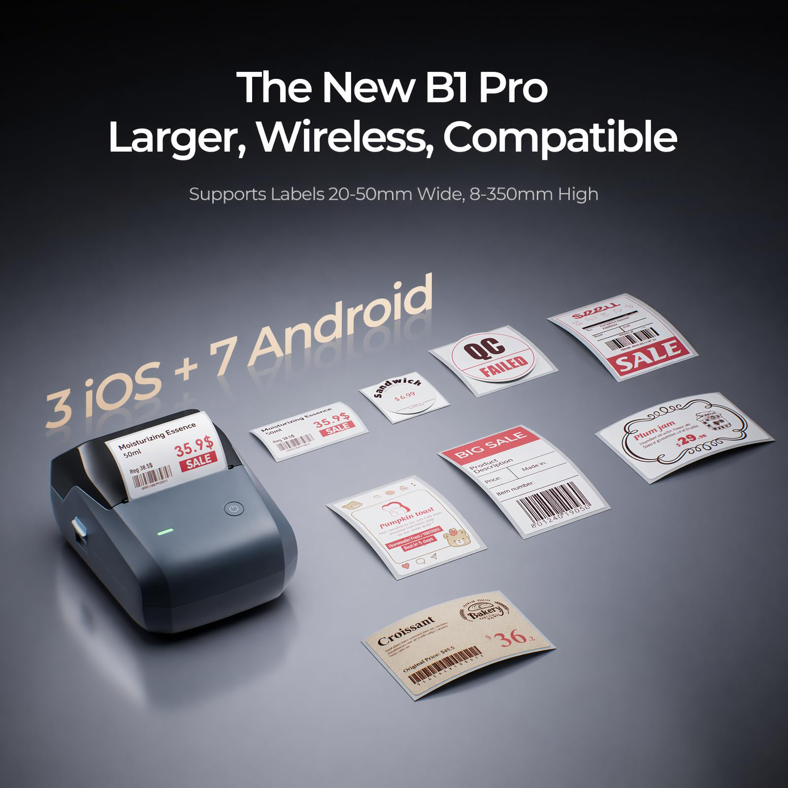 Niimbot B1Pro Label Maker 300D - Commercial Printing Network recensie en prijs