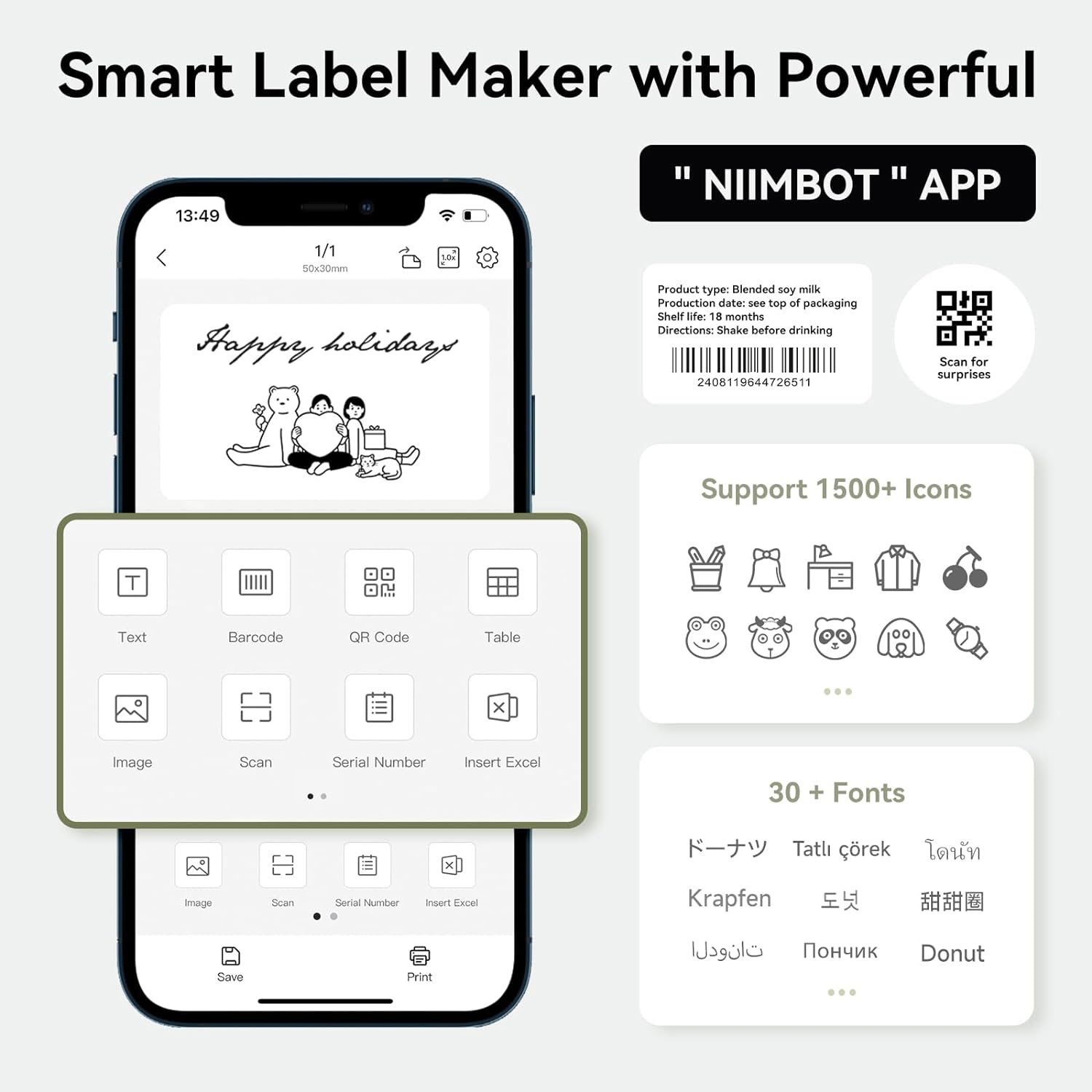 Niimbot B1 Printer Thermische  - Commercial Printing Network recensie en prijs