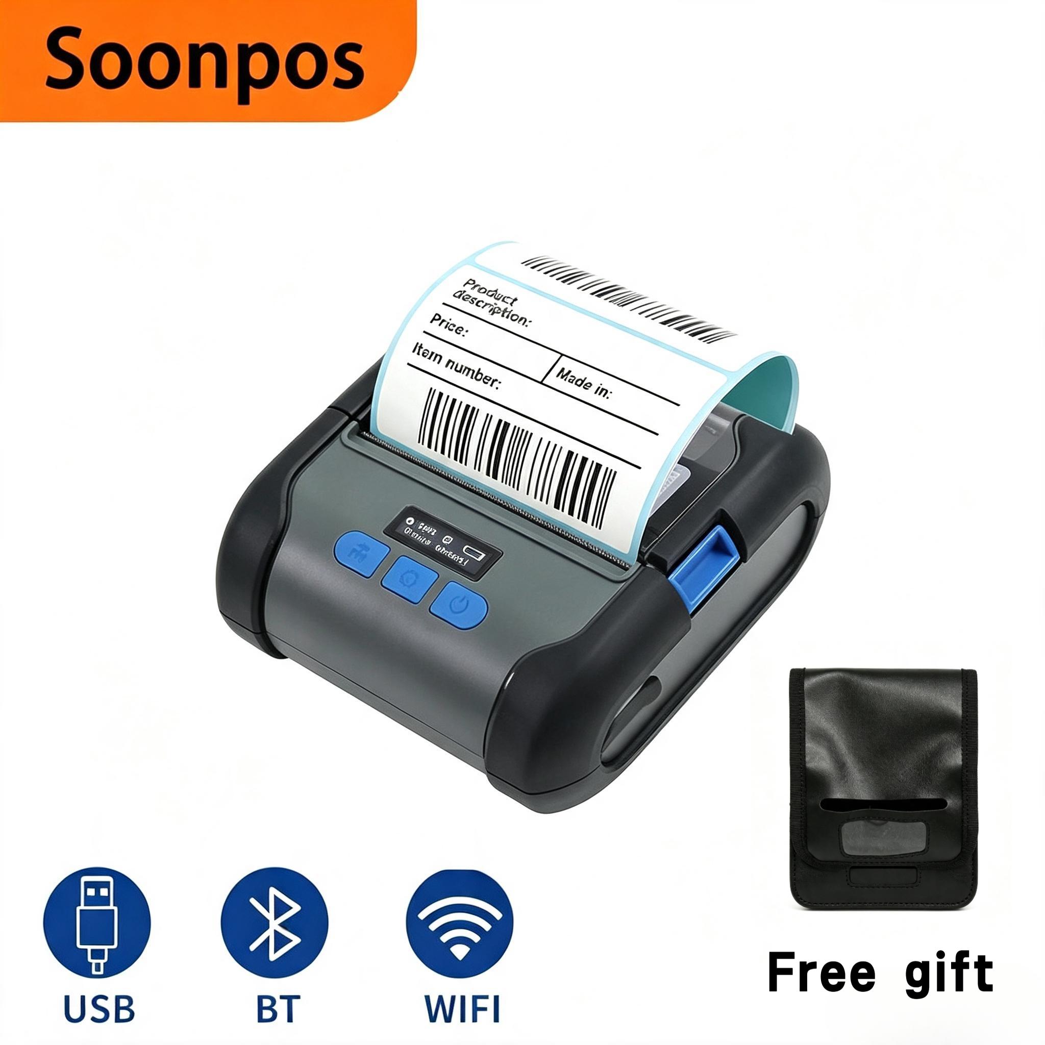 Soonpos 80mm draagbare thermis - Commercial Printing Network recensie en prijs