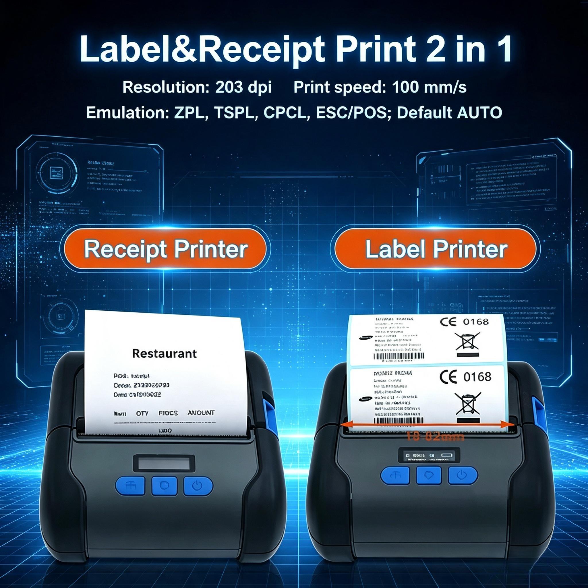 Soonpos 80mm draagbare thermis - Commercial Printing Network recensie en prijs