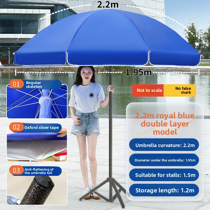 Oversized parasol voor buiten, - Commercial Printing Market recensie en prijs