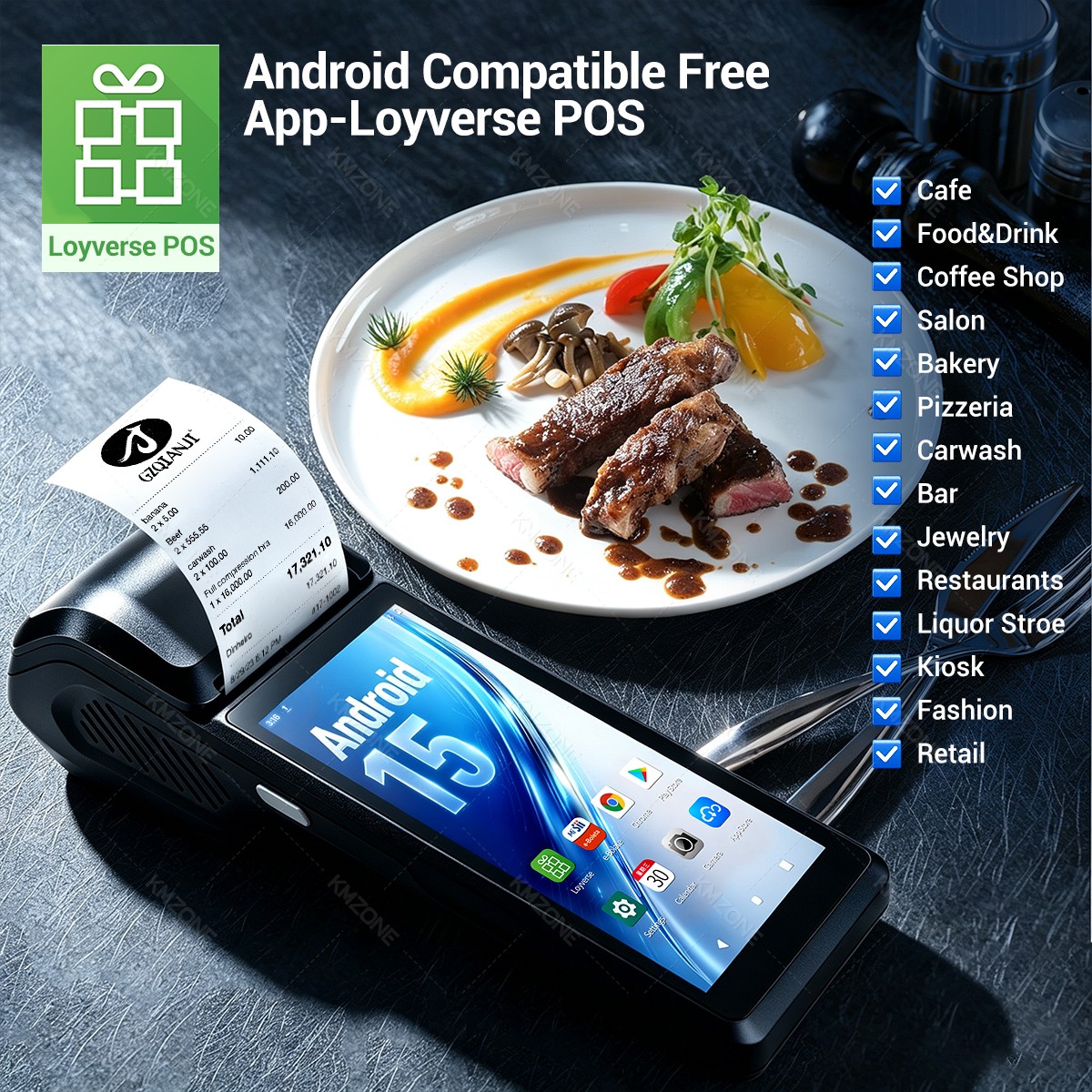 3G32G Android 15 PDA Terminal  - Commercial Printing Network recensie en prijs