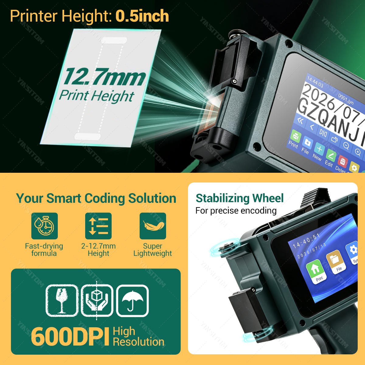 Nieuw geüpgradete 0,5 inch (12 - Commercial Printing Network recensie en prijs